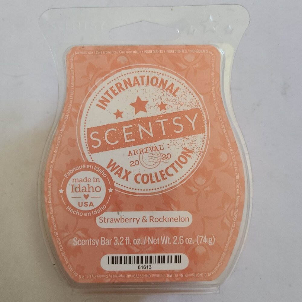 Strawberry & Rockmelon Scentsy Bar - New